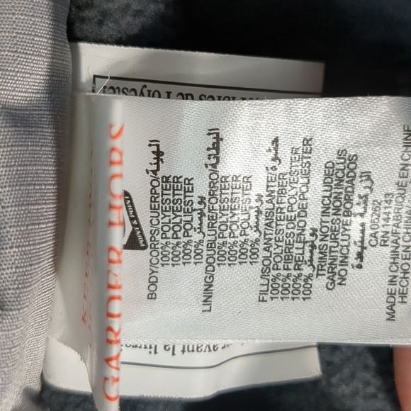 Point Zero 55 Series Canadian Collection Faux Fur Hooded Jacket Men's XS Lt Grey - Picture 5 of 16